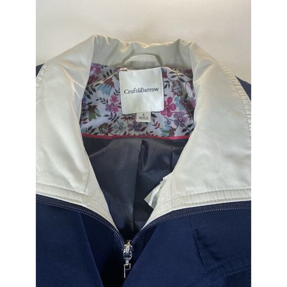 Croft & Barrow Womens Spring Jacket Blue Size Large - Picture 2 of 11